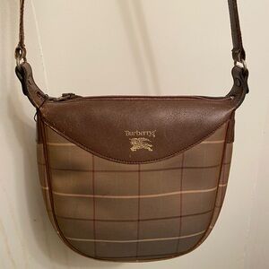 Burberrys Vintage Check Crossbody Bag - Brown